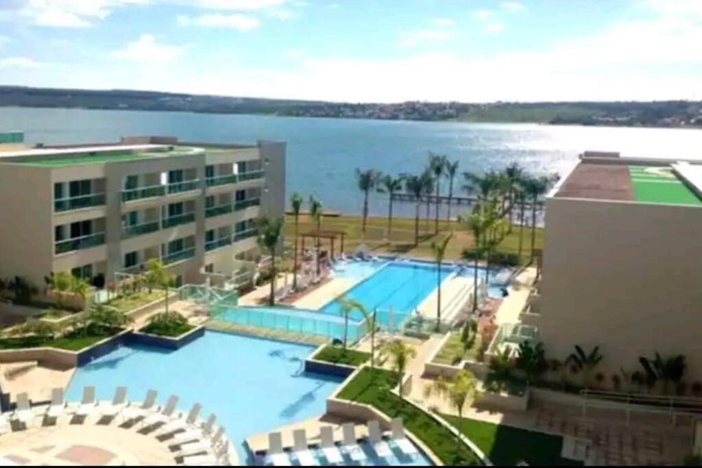 ברזיליה Flat De Luxo Em Um Resort! מראה חיצוני תמונה