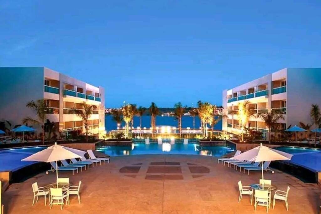 ברזיליה Flat De Luxo Em Um Resort! מראה חיצוני תמונה